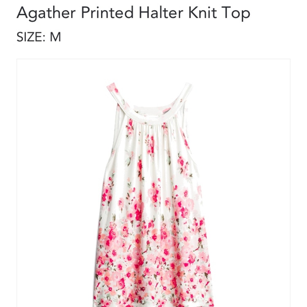 Stitch Fix Loveappella Floral Halter Top